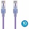 Monoprice SlimRun Cat6A Ethernet Patch Cable - Snagless RJ45_ UTP_ Pure Bare Cop 16338 - alternate 1