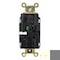 Hubbell Wiring Device-Kellems Straight Blade Receptacle, 5-15R, 15 A, 125V AC, 2 Pole, 3 Wire, Surface Mount, Grounded HBL5262STLATR - alternate 3