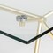Homeroots 60" Clear And Gold Glass And Steel Dining Table 546175 - alternate 8