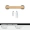Amerock Hybridize 3 inch (76mm) Center-to-Center Champagne Bronze Cabinet Pull, 25PK 25VMP37060CZ - alternate 4
