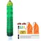 Vevor Electric Netting Fence Kit PE Net Fencing 48"H x 168'L with Posts Spikes SP1201407D51 120cm-7.5cm - alternate 1