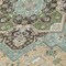 Homeroots 3' X 5' Beige Green And Brown Oriental Washable Indoor Outdoor Area Rug 600132 - alternate 7