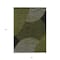 Homeroots 8' X 10' Olive Green And Black Geometric Washable Indoor Outdoor Area Rug 597646 - alternate 8