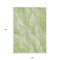 Homeroots 10' X 14' Green And Ivory Abstract Washable Indoor Outdoor Area Rug 582979 - alternate 7