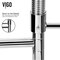 Vigo Zurich Single Handle Pull-Down Sprayer Kitchen Faucet in Chrome VG02007CH - alternate 6