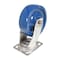 Vestil Solid Polyurethane Swivel Caster 6 In. Diameter x 2 In. Width 1200 Lb. Capacity Dark Blue CST-F-SS-6X2SP-S - alternate 7