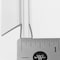 Prime-Line Frameless Shower Door Bottom Seal for 1/4 in Thick Glass Door, 45 Deg Drip Guard, 36 in, Clear Vinyl M 6256 - alternate 6