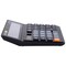 Deli Digit Desktop Calculator, 120-Step Check, Dual Power, Black, 20PK EM01120 - alternate 4