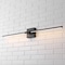 Jonathan Y McKenna 32" Modern Minimalist Dimmable Integrated LED Metal Wall Sconce, Black JYL7040C - alternate 14