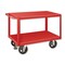 Pucel Extra Heavy Duty Shop Truck, 28 in W x 72 in D x 36 in H, Light Blue ET-2872-2P - alternate 1