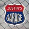 Signmission Justin's Garage, 6 Inch X 6 Inch, Plastic Sign SHI-P-6-383-JUSTIN - alternate 6