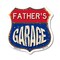 Signmission Father's Garage, 12 Inch X 12 Inch, Aluminum Metal Sign SHI-A-12-383-FATHER - alternate 1
