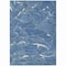 Homeroots 3' X 5' Blue Ivory And Gold Abstract Washable Indoor Outdoor Area Rug 601044 - alternate 9