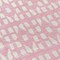 Homeroots 8' Pink And Ivory Round Geometric Washable Indoor Outdoor Area Rug 613797 - alternate 6