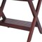 Homeroots Compact X Shape Teak Shower Outdoor Bench With Shelf In Brown Finish 376688 - alternate 6