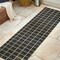 Jonathan Y Grid Modern Squares Dark Gray/Cream 2 ft. x 8 ft. Indoor/Outdoor Runner Rug SMB200B-28 - alternate 8