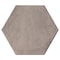 Andova Tiles Deroe- Hex 9-in. x 10-in. Hexagon Honeycomb Matte Porcelain Wall & Floor Tile, 9PK ANDDERH1357 - alternate 7