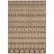 Homeroots 10' X 14' Brown And Taupe Quatrefoil Washable Indoor Outdoor Area Rug 583239 - alternate 6