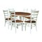 Whitewood Industries Rectangular Extension Dining Table W/ 6 Chairs, 36 in W, 30.1 in L, 48 in H, Parawood, 7 K79-36RXT-27B-C617-6 - alternate 1