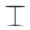 Flash Furniture Lars 30 in Round Wood Cocktail Table with 30 in and 42 in Columns, Black XA-30-COTA-BK-GG - alternate 16