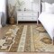 Homeroots 5' X 8' Brown Beige And Ivory Aztec Washable Indoor Outdoor Area Rug 598461 - alternate 8