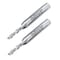 Powertec Down Cut 1/8 in. Spiral Router Bit with 1/4 in. Shank, 1/2 in. Cutting Length & 2 in. Long, 2PK 73040-P2N - alternate 1