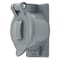 Hubbell Wiring 1-Gang Weatherproof Cover, 50A Twist-Lock, Thermoplastic Wallplate Box HBL7774WO - alternate 3