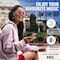 Signify Wireless Headphones Noise Cancelling, Stereo Over Ear Wireless Headphones with Removable Mic TAH8507BK/00 - alternate 6