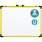 Quartet Dry Erase Board, Steel, 48 in, 72 in, Plastic Frame, White, Gloss 724127 - alternate 1