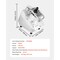 Vevor Food Processor Vegetable Chopper w/ 6 Blades Food-Grade Stainless Steel Blender VC65MS - alternate 6