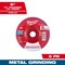 Milwaukee Tool Grinding Wheel, 5" dia., PK5 49-94-0610 - alternate 1