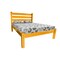 Homeroots Yellow Solid Wood Twin Bed Frame 546740 - alternate 5