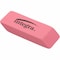 Integra Pencil Eraser, 2" x 0.8" x 0.4", Pink, 24PK ITA36522 - alternate 2