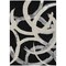 Homeroots 10' X 14' Black Ivory And Gray Abstract Washable Indoor Outdoor Area Rug 599111 - alternate 7