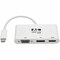 Tripp Lite USB-C TO HDMIDISPLAYPORTVGA ADAPTER - USB 3.1 GEN 1, THUNDERBOLT 3 COMPATIBLE, U U444-06N-HVDPW - alternate 5