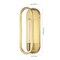 Jonathan Y Emilia 4.75" 1-Light Modern Bohemian Iron LED Sconce, Brass Gold JYL9917A - alternate 9