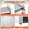 Vevor Electric 30 Hot Dog 11 Roller Grill Cooker Machine Backsplash Shelf 1650W SC-11XD - alternate 8