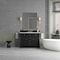 James Martin Vanities Brookfield 48 in. Single Vanity, Black Onyx, w/ 3 CM White Zeus Silestone Top 547-V48-BKO-3WZ - alternate 6