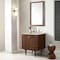 James Martin Vanities Amberly 30" Single Vanity, Mid-Century Walnut, w/ 3 CM Siberian Silestone Top 670-V30-WLT-3SFR - alternate 7