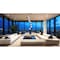 Z-Lite Aimie 7-Light Chandelier, 18 in W x 13 in H, Matte Black 828P6-7R-MB - alternate 5