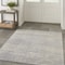 Homeroots 5' Gray And Beige Square Abstract Indoor Outdoor Area Rug 545962 - alternate 8