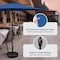 Ipower 9ft Patio Umbrella Blue LGBRLA9BLU - alternate 7