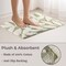 Lavish Home 2PC Bathroom Rug Set 100% Cotton Bath Mats w/ Textured Botanical Leaf Print for Boho Bathroom Decor ST-BATH5-BS - alternate 10