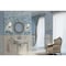 Andova Tiles Grandio Baylee Blue 2-in. Arabesque Polished Glass Wall & Floor Mosaic Tile ANDGRA409 - alternate 3