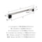 Amerock Revitalize Brushed Nickel Traditional 18 in 457 mm Towel Bar BH36033G10 - alternate 4