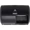 Georgia-Pacific Toilet Paper Dispenser, Compact, Horizontal Double Roll, Coreless, Wall Mount, Black 56784A - alternate 1