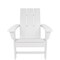 Newtechwood Modern Flat Top Adirondack Chair in Ivory P011-896 - alternate 4