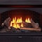 Procom Heating Dual Fuel Ventless Gas Fireplace, 26,000 BTU, T-Stat Control, Walnut Finish FBNSD28T-J-W - alternate 3