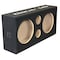 Deejay Led 10-in Empty Twin Speaker Enclosure BLACK for two 10-in Woofers CHUCHERA10BLACK - alternate 5