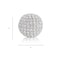 Homeroots Set of Two Clear Faux Crystal and Silver Decorative Orb Tabletop Sculptures, 2PK 373745 - alternate 6